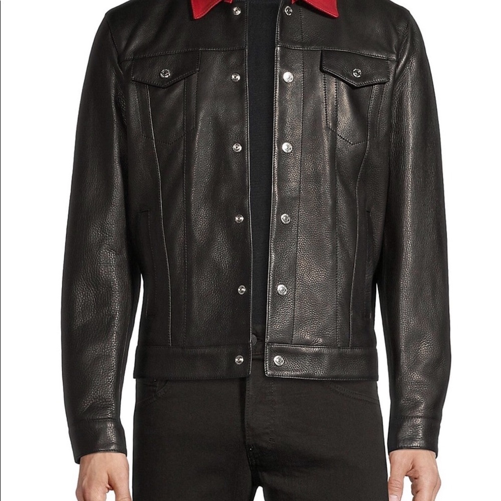 DSQUARED2
Leather Shirt Jacket